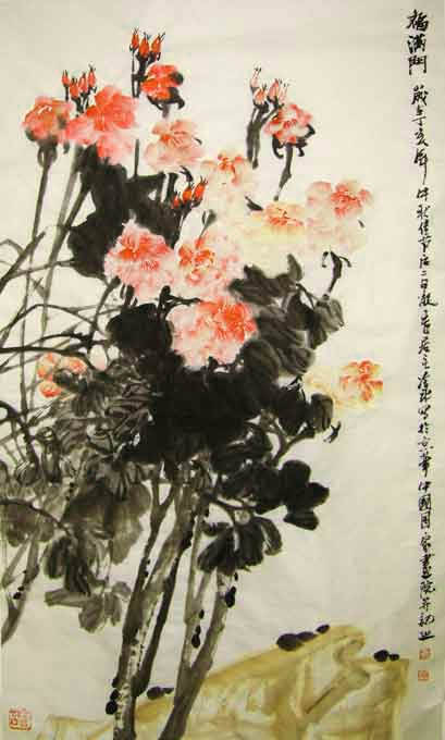 画家冷冰作品欣赏---中国书画名家天地网